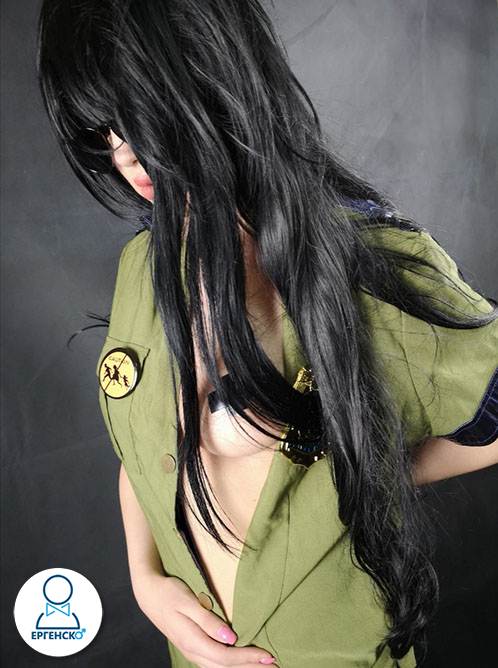 Секси стриптизьорка с тематичен костюм под прикритие за Ергенско парти. Изненадайте цялата компания с горещо стриптийз шоу от Мис Жаклин.